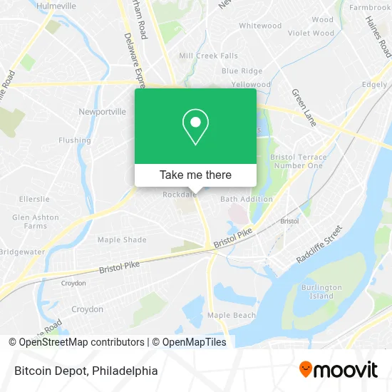 Bitcoin Depot map