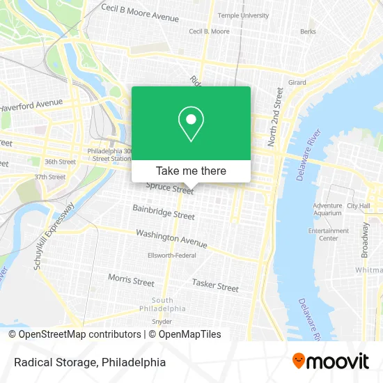 Radical Storage map