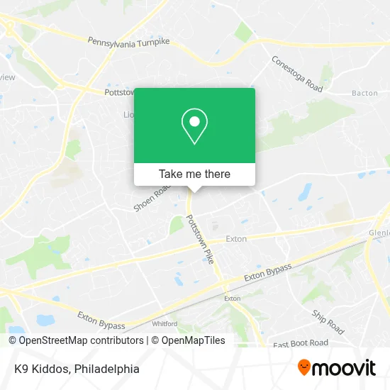 K9 Kiddos map