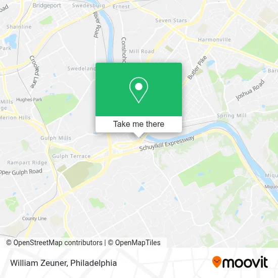 William Zeuner map