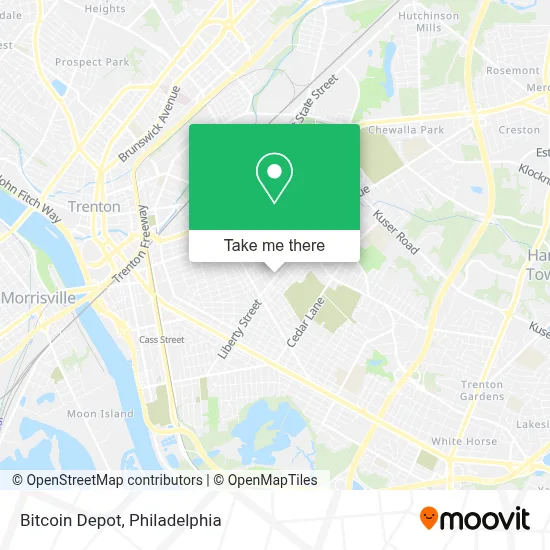 Bitcoin Depot map