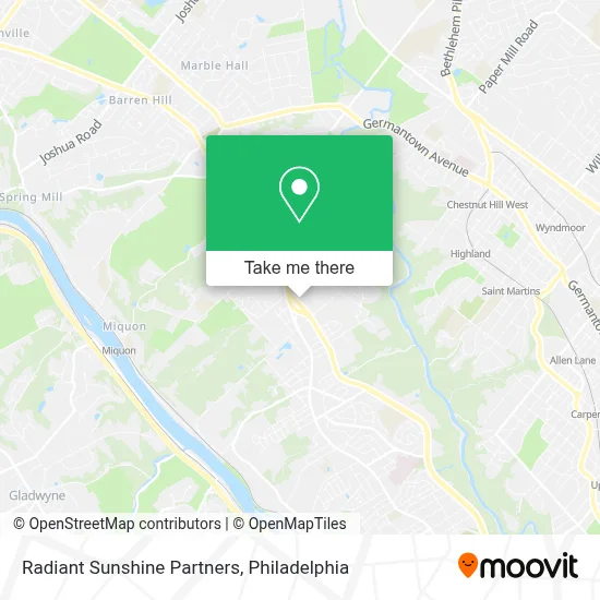 Radiant Sunshine Partners map