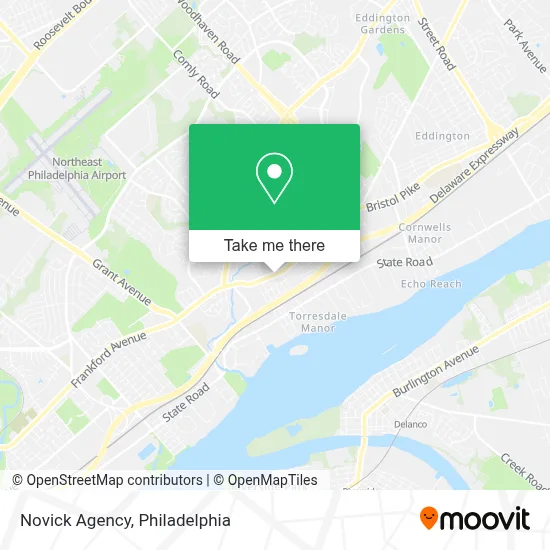 Novick Agency map