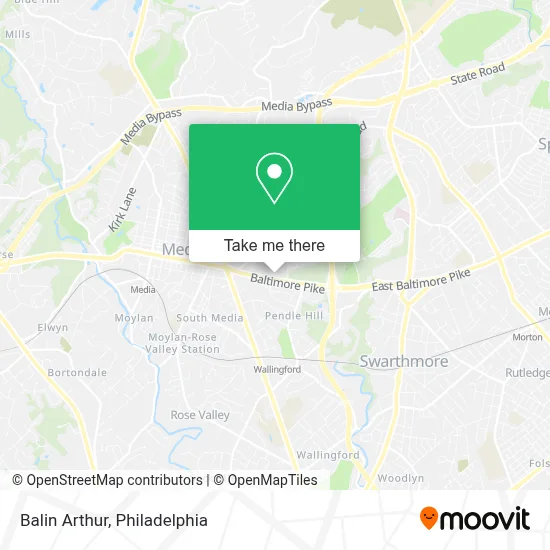 Balin Arthur map