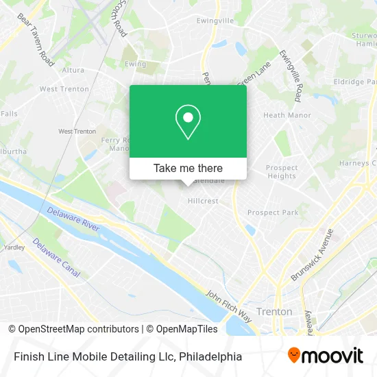 Finish Line Mobile Detailing Llc map