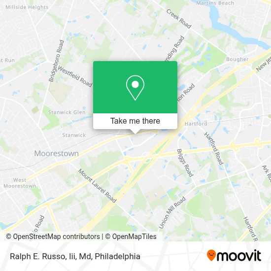 Ralph E. Russo, Iii, Md map