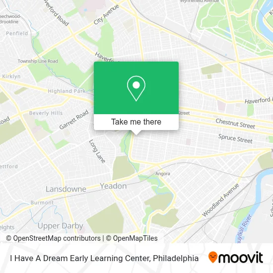 I Have A Dream Early Learning Center map