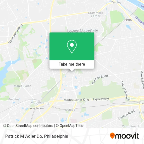 Patrick M Adler Do map