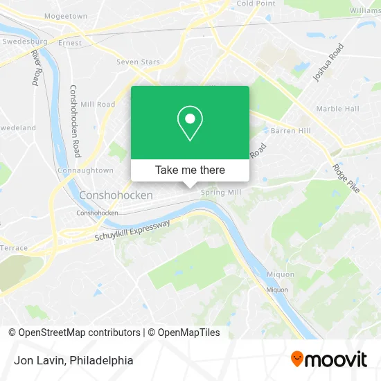 Jon Lavin map