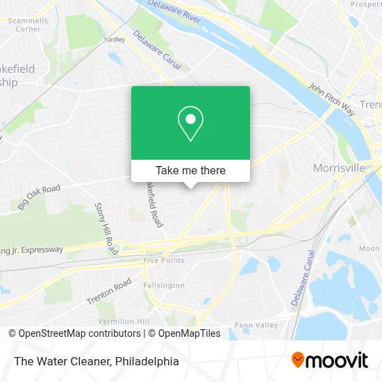 The Water Cleaner map