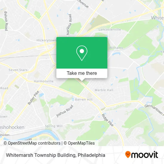Whitemarsh Township Building map