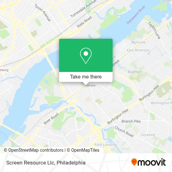 Screen Resource Llc map