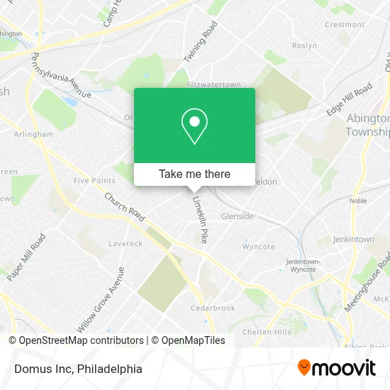 Domus Inc map