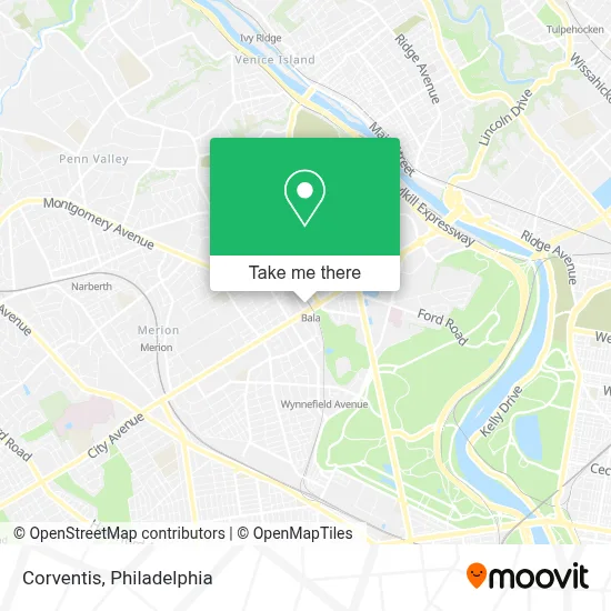 Corventis map