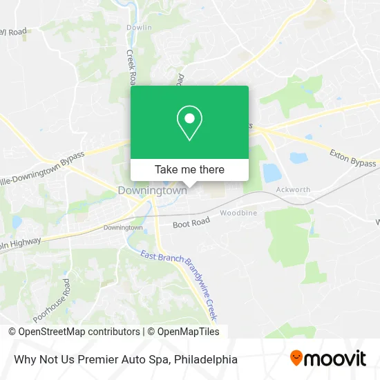 Why Not Us Premier Auto Spa map