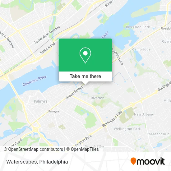Waterscapes map