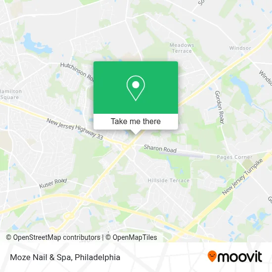 Moze Nail & Spa map