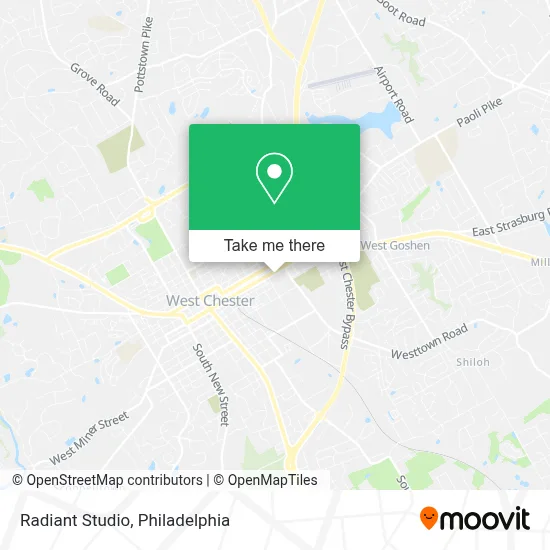 Radiant Studio map