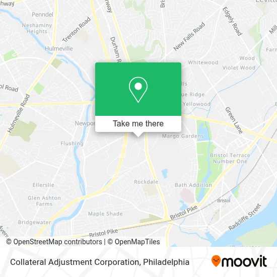 Collateral Adjustment Corporation map