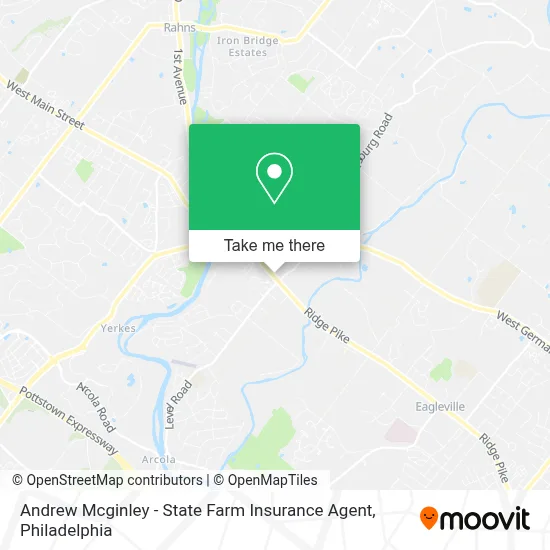 Andrew Mcginley - State Farm Insurance Agent map