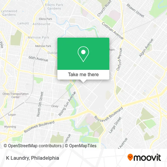K Laundry map