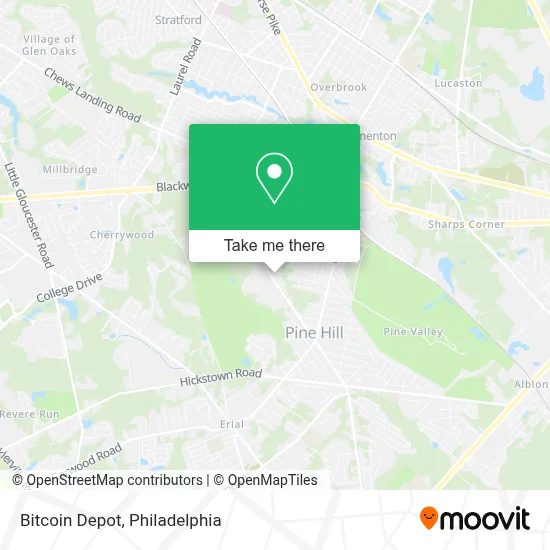 Bitcoin Depot map