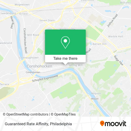 Guaranteed Rate Affinity map