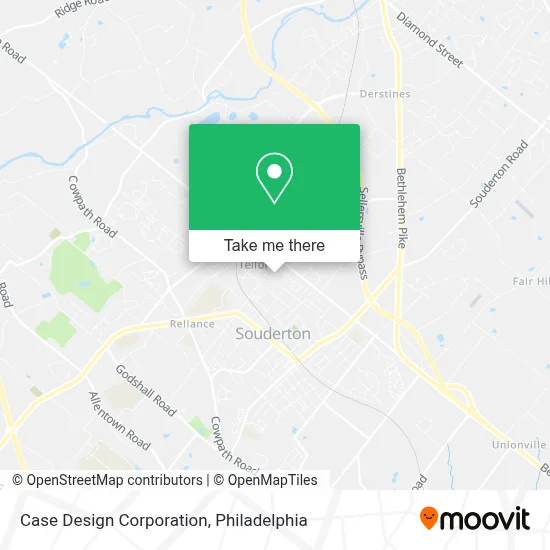 Case Design Corporation map