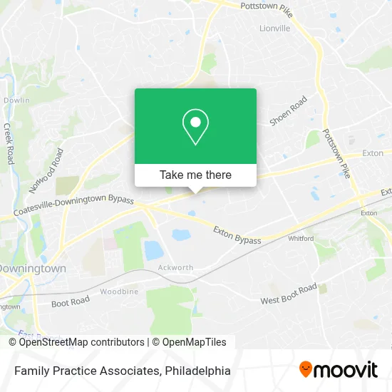 Family Practice Associates map