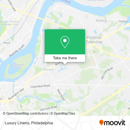 Luxury Linens map