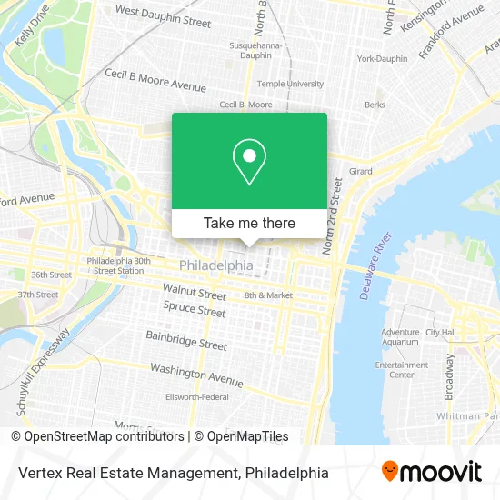Vertex Real Estate Management map