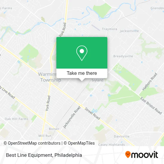 Best Line Equipment map
