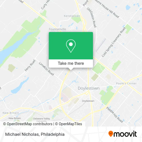 Michael Nicholas map