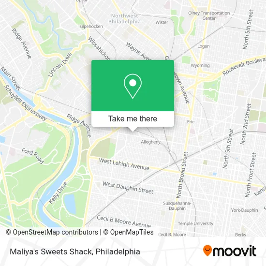 Maliya's Sweets Shack map
