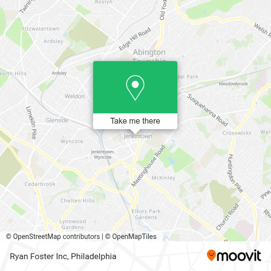 Ryan Foster Inc map