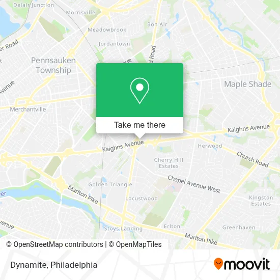 Dynamite map