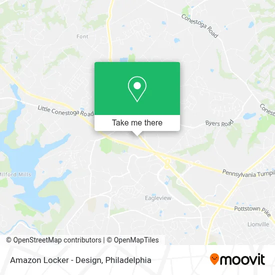 Amazon Locker - Design map