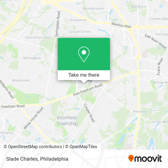 Slade Charles map