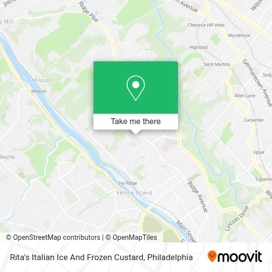 Rita's Italian Ice And Frozen Custard map