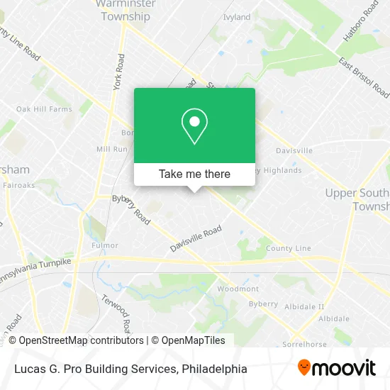 Lucas G. Pro Building Services map