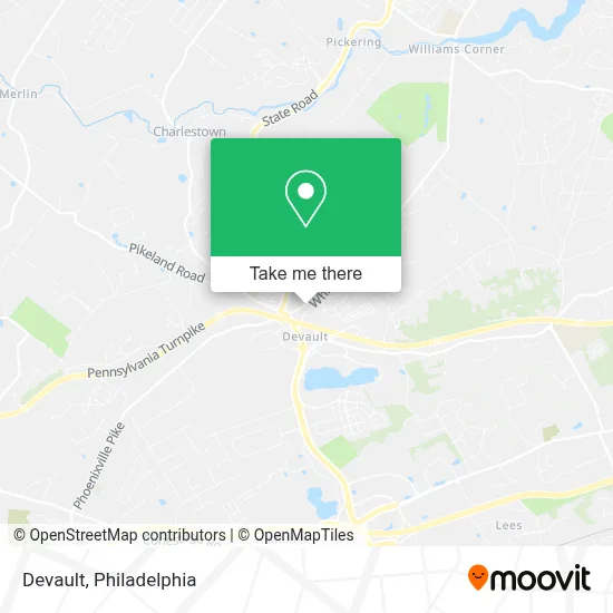 Devault map
