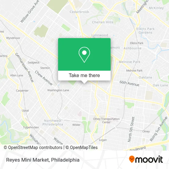 Reyes Mini Market map