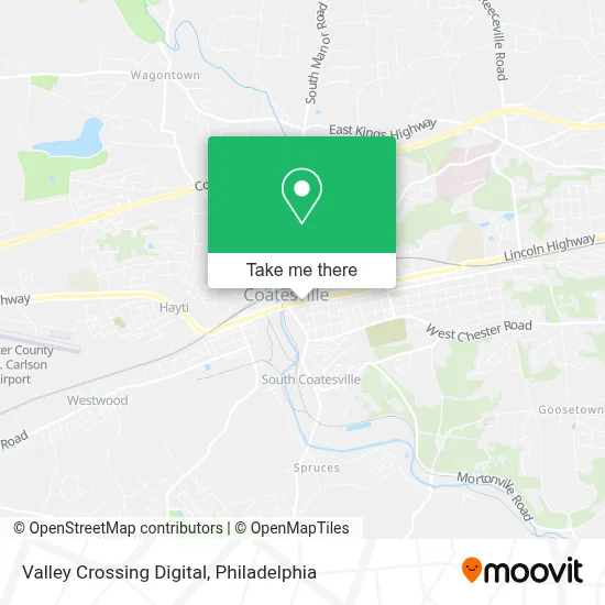 Valley Crossing Digital map