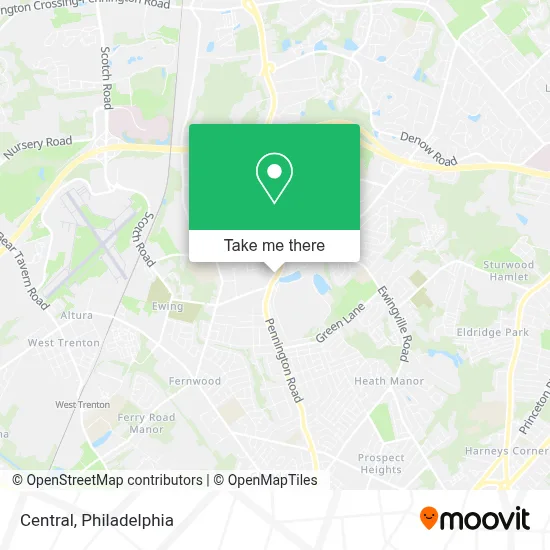 Central map