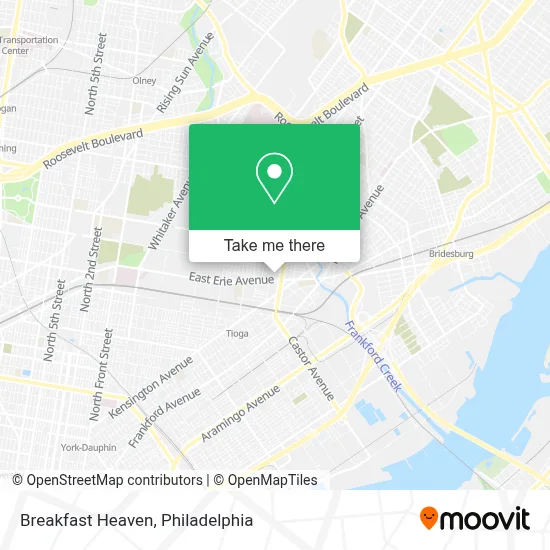Breakfast Heaven map