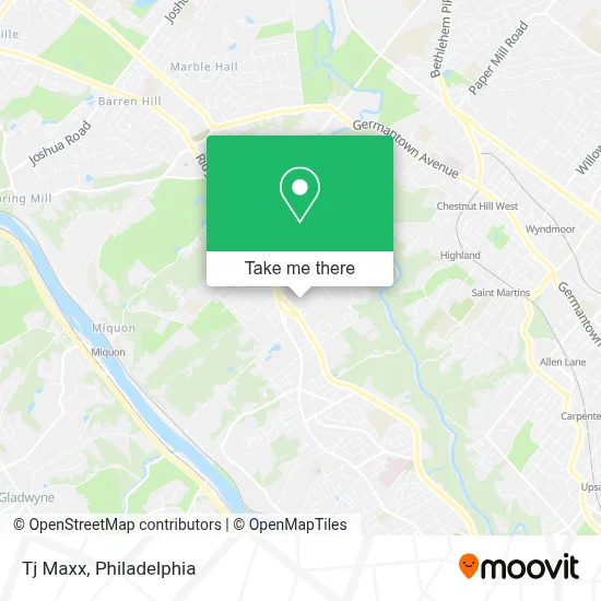 Tj Maxx map