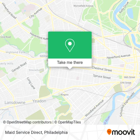Maid Service Direct map