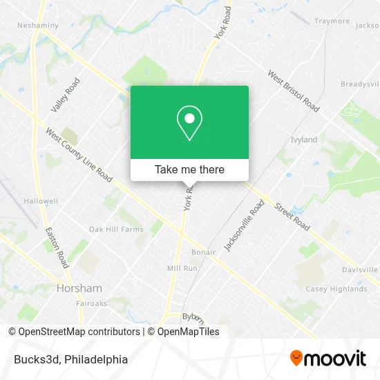 Bucks3d map