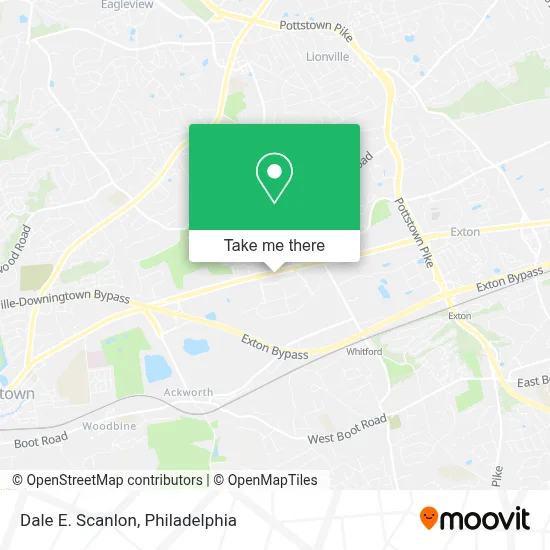 Dale E. Scanlon map