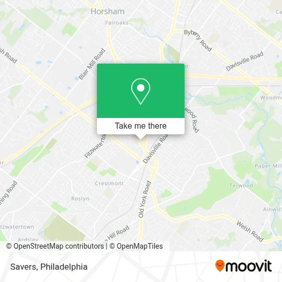 Savers map